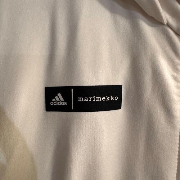 Adidas Marimekko Tennis Premium Jacket Women's Top Sports Crop Oversized XS - Picture 12 of 16